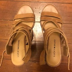 Lucky Brand wedge sandal